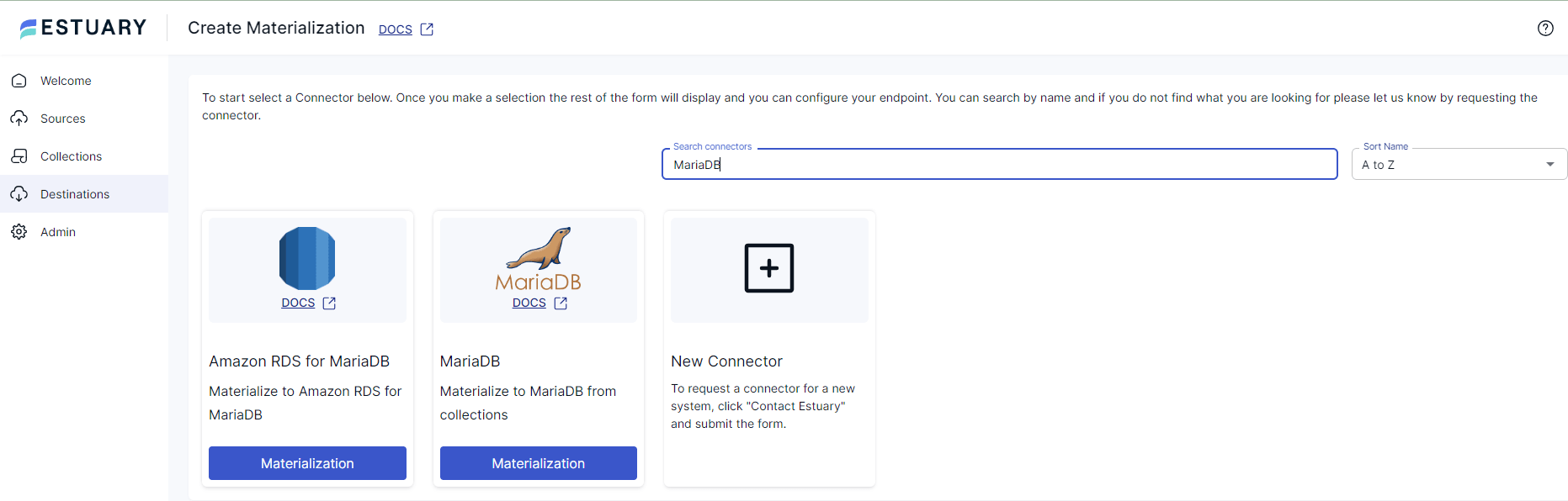 MySQL to MariaDB - mariadb destination