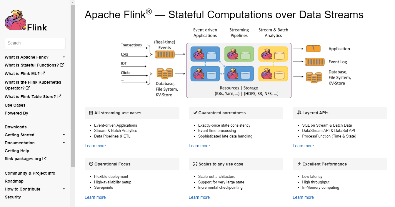 Data Streaming Platforms - Apache Flink