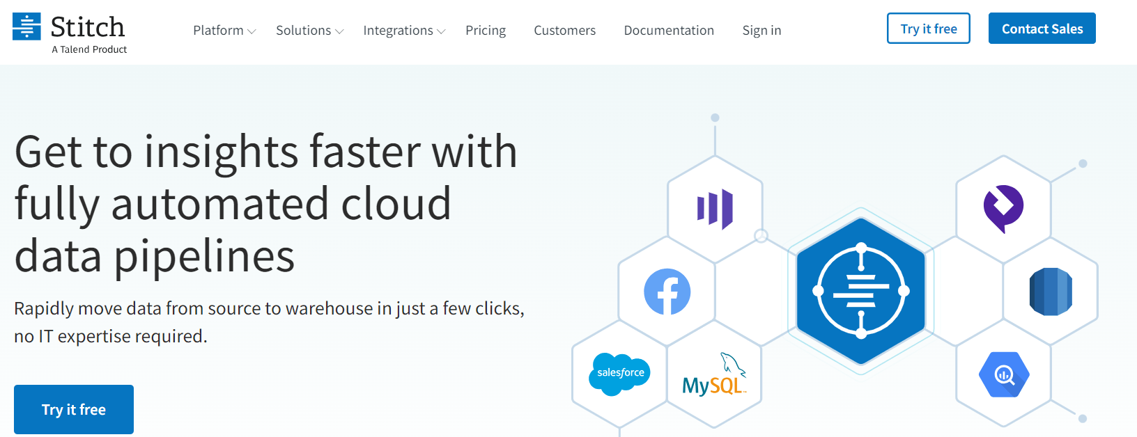 Data Migration Solution - Stitch Data