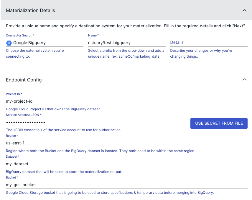 airtable to bigquery - bigquery materialization