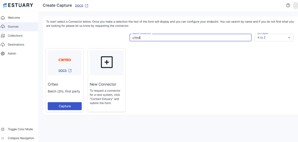 Criteo to Redshift - Criteo Connector