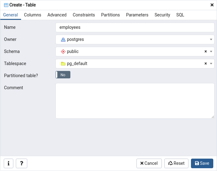 CSV to PostgreSQL- PG Admin Create Table