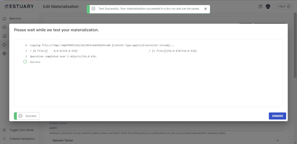 10 mongodb change data capture Connection Test materialization 