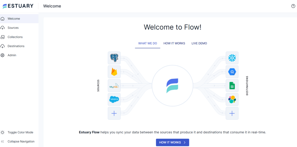 Notion to Snowflake - Flow Dashboard